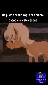 Ico, el caballito valiente (1983) Y 40 años de trauma. No me había dado cuenta de esta escena, hasta ahora. ¿Y ustedes? | cineytvfans