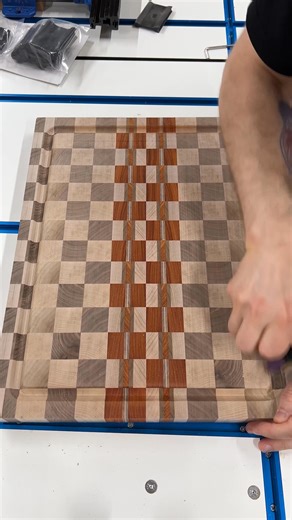 Experience the ease of routing perfect juice grooves around cutting boards with our innovative Cutting Board Juice Groove Routing Jig. Get yours today and make something truly remarkable! | Rockler Woodworking and Hardware | Facebook