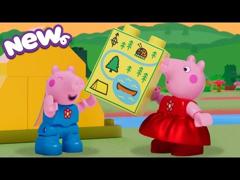 Peppa Pig Tales📍 Peppa goes on a SCAVENGER HUNT! 🗺️ LEGO DUPLO Peppa Pig Episodes