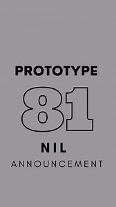 14K views · 31 reactions | PROTOTYPE81 ANNOUNCES NIL PROGRAM ...