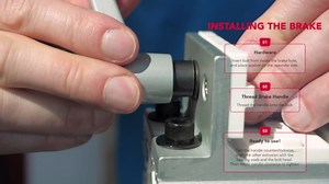 6802, 15 Series, Star Handle Linear Bearing Brake Kit (5 Pack)