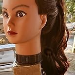 Ponytails Hair Extension – 24” Long Claw Clip In Ponytail Extensions, Jaw Clip On Ponytail Hairpiece, Curly Wavy Fake Hair Pony tails Extension for Women - Dark Brown with Copper Red End