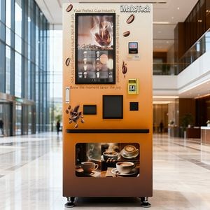 [Hot Item] Plug and Play Smart Touch Screen Serving Both Automatic Vending Machine Coffee Vending Machine