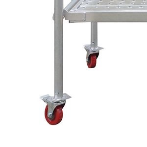 [Hot Item] Lightweight Steel Scaffolding Furniture Universal Brake Swivel Caster Wheels