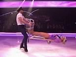 Mollie gets trolleyed! Move helps Dancing on Ice celeb get her highest score