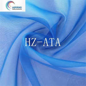 [Hot Item] 100% Polyester Plain Voile Fabric for Curtain