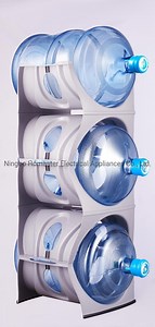 [Hot Item] 3 Layers Water Bottle Shelf Metal Support Bottle Rack Shelf Stand (HBR-3)