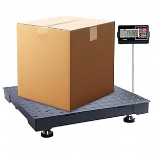 Amazon.com: Digital Shipping Scale for Packages, Floor Scale 24"x24" (2'x2') Indicator 2000x0.2lbs Heavy Duty Structure, Stainless Steel Large Platform, Commercial Scale for Business : Industrial & Scientific