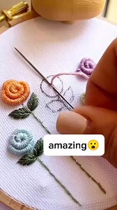 419K views · 3.8K reactions | creative hand embroidery skills #new #trending #reels #foryou #embroidery #stitch | Embroidery Skills ideas | Facebook