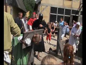 spanish inquisition pillory of a witch
