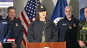 291K views · 11K reactions | Secretary Kristi Noem: "It's very clear that this individual was harassing and impeding law enforcement operations. Our officer followed his training. Did exactly what he's been taught to do in that situation, and took actions to defend himself and defend his fellow law enforcement officers." Watch Here: https://live.oann.com/home.ktv?utm_source=socials&utm_medium=social+media&utm_campaign=fb | One America News Network | Facebook