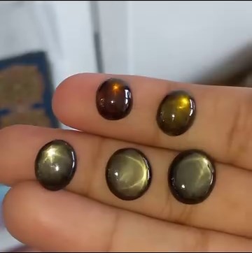 Golden & Black Star Sapphire  Sapphires are called the “gem of...