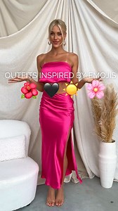 2K views · 62 reactions | Outfits inspired by emojis ☀️ Which emojis should we do next?! Featured styles Malia Top Malia Maxi Skirt Uxbridge Dress Samaya Maxi Dress Whimsical Dress #amarosoboutique #outfitsinspiredbyemojis #outfitsinspiredby #emojis #fashioninspo | Amaroso | Facebook