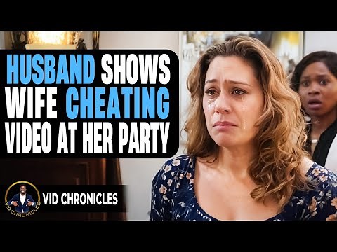 Husband Shows Wife Cheating Video At Her Party