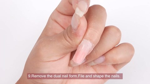 Morovan Poly Gel Nail Colors Kit: 4 Colors Clear Pink Poly Nail Gel with Slip Solution Extension Builder Gel for Nails Poly Gel Set Manicure DIY Design Nail Art Home Salon Beauty Gift for Women