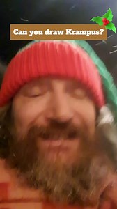 15K views · 250 reactions | Can I draw Krampus? #krampus #christmas #dailyinkmonster | Den Unge Herr Holm | Facebook