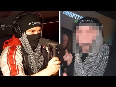 Swaggersoul's face was revealed by a fan at a Misfits party