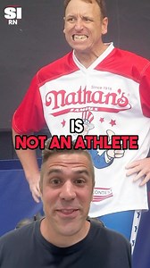 Robin Lundberg says Joey Chestnut is NOT an athlete 👀🌭 #joeychestnut #hotdog #athlete | Sports Illustrated