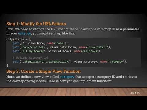 Simplifying Your Django Views: How to Manage Multiple Categories with a Single View