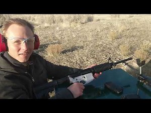 Testing the 3D-printed AR-15