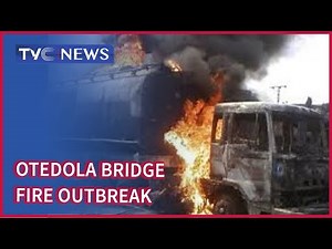 Diesel Tanker Goes Up In Flame On Otedola Bridge
