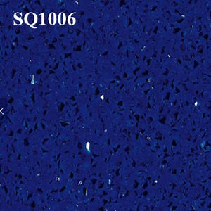 [Hot Item] Custom Crystal Blue Quartz Stone Slab for Dining Tables