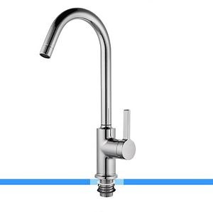 [Hot Item] 360 Degree Swivel Joint Thermostatic Kitchen Faucet Single Handle Only Cold Faucets