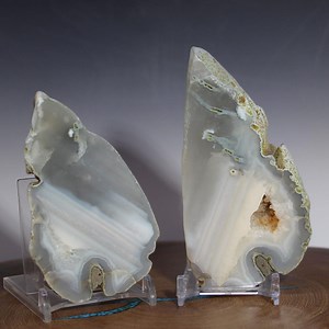 Radiant Chalcedony Open Geode Chamber Oregon Lustrous Fine Polished Surface Ethereal Appearance Microscopic Crystal Cluster Mineral Rock - Etsy