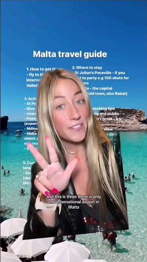 😁Everything you need to know about visiting Malta!