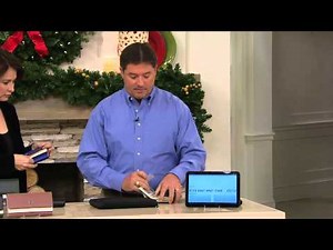 ID Stronghold Two-Tone Leather Clutch Wallet with RFID Protection with Jacque Gonzales