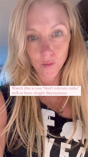Watch this :60 video if your weight easily fluctuates or if you “don’t tolerate carbs” well… | Kyra Williams