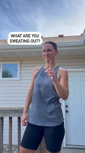 1K views · 18 reactions | What is it YOU are sweating out during...