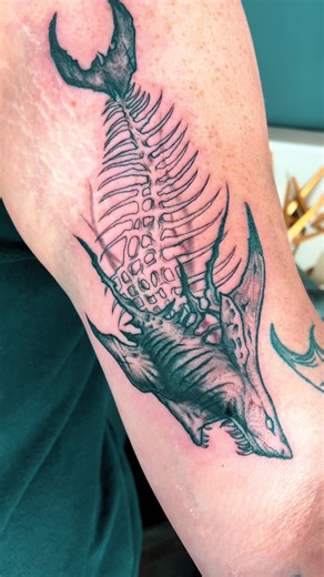 Zombie Shark Tattoo: Creating a Spooky Design