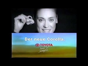 (1st Anniversary SP) (Germany) 1998 Toyota Corolla Commercial 02
