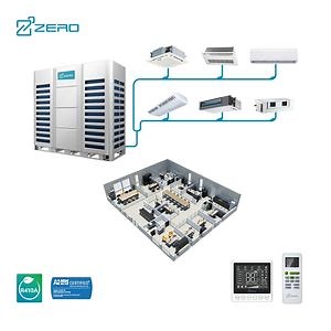 [Hot Item] Sistem HVAC Lantai Rumah Unit Pendingin Udara AC Split 220V 60Hz Sistem Vrv Vrf Pendingin Udara