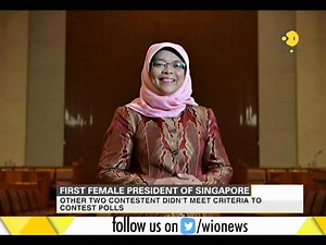 Halimah Yacob set to be first woman president of Singapore