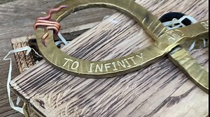 Bronze infinity sign, bronze gift, infinity sign, bronze gift for wife, bronze gift for women,8th anniversary gift,bronze anniversary,bronze