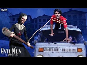 VAN ESCAPE - EVIL NUN : THE BROKEN MASK GAMEPLAY #3 | HORROR GAME | HALLOWEEN || MOHAK MEET