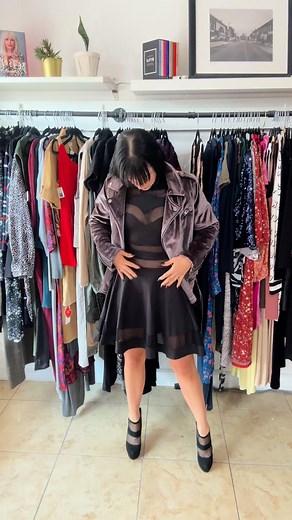 Forrest is turning heads in this velvet moto jacket paired with a cut-out skater dress! 🖤✨ Edgy, playful, and totally ready for fall adventures — the ultimate combo for making a statement.#rackedconsignment #tryonthursday #consignmentfinds #shoplocal #secondhandfashion #prelovedstyle #consignmentstyle #styleinspo #ootd #fallfashion #consignmentlove | Racked