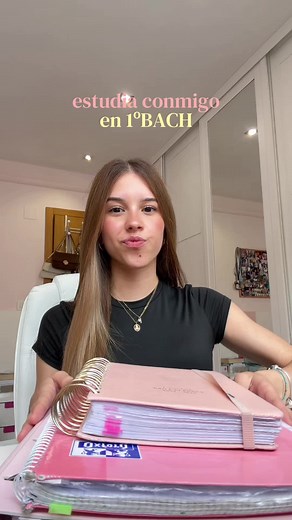 Estudia conmigo en 1º Bachillerato — sesión de estudio por la tarde