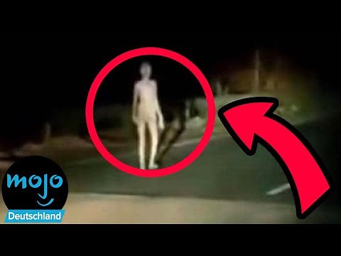 Top 10 Aliens, die von einer Kamera aufgenommen wurden