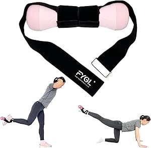 Adjustable Ankle-Weight Lifting Straps, Tibialis-Trainer for Calf and Shin Workouts, Dumbbell-Foot-Attachment, Booty Workout Exercise Kickbacks Leg Extensions Strength Training