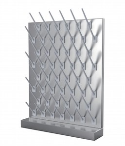 [Hot Item] Laboratory Ss Stainless Steel Drying Rack for Lab Cleanroom School Science Application