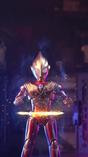 Ultraman Tiga Stop Motion: Dark Tiga Figure Build & Motion
