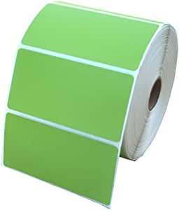 Zebra Green Barcode Labels 4" x 2" (LV-10010031G)