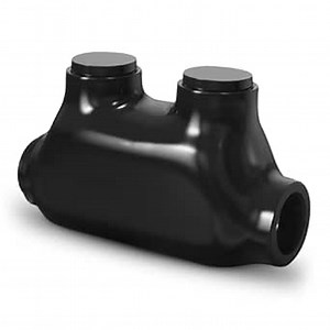 OHLECTRIC Insulated Wire Connector Inline Black Splice for 2-14 Wire Range Lugs with 5/32 Hex Screw, Pre-Filled with Oxide Inhibitor - Wire Connectors, Electrical Connectors, Wire Tap: Amazon.com: Industrial & Scientific