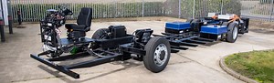 Low Floor Electric Bus Chassis At Busworld 2019