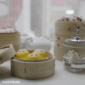 These dim sum buns are (almost) too cute to eat. | Tastemade Travel