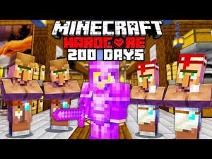 I Survived 200 Days in Hardcore Minecraft - PainDomination