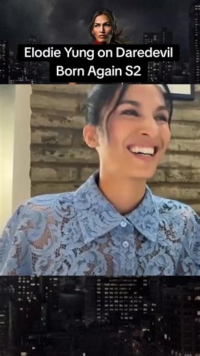 Elodie Yung on Daredevil Born Again S2 #elektra #elodieyung #daredevil #daredevilbornagain #mcu #disneyplus | Nerd Reactor